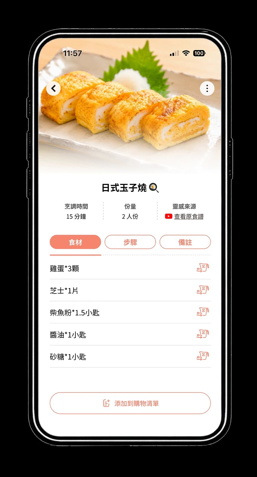 所有食譜